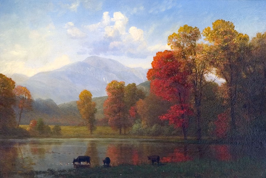 Albert Bierstadt's “Landscape”