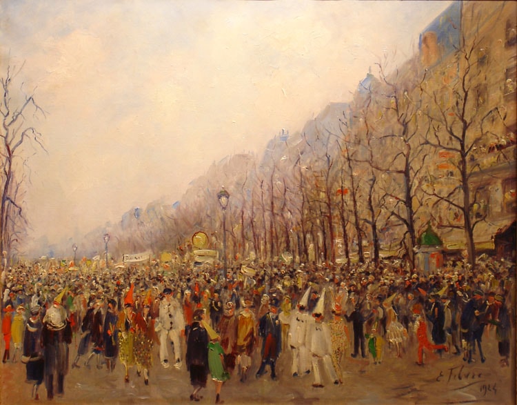 “Carnival in Paris, 1924”