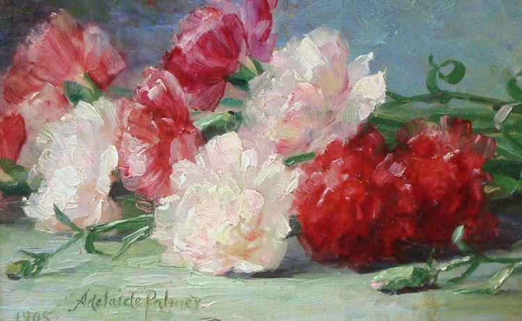 Adelaide Palmer's “Floral Still life”