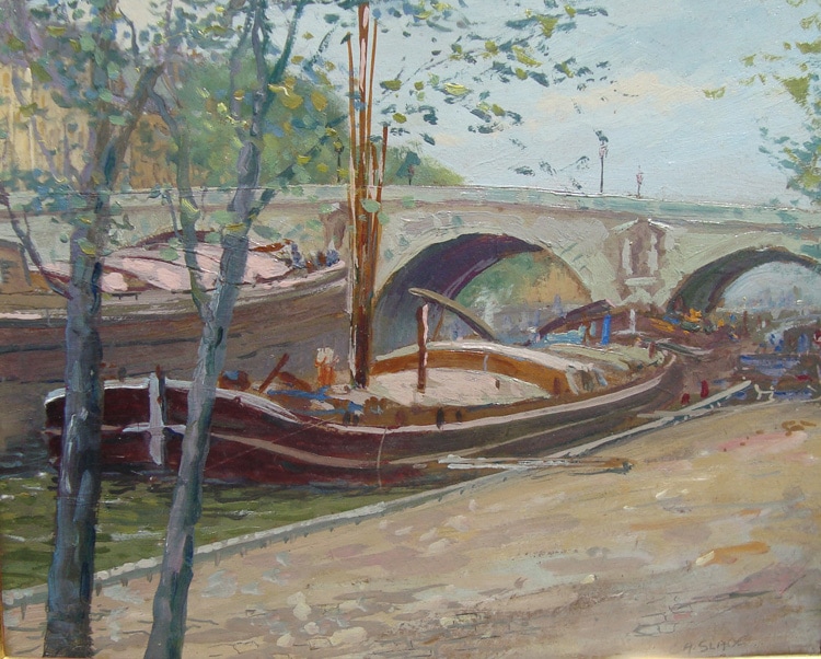 “View Along The Seine”