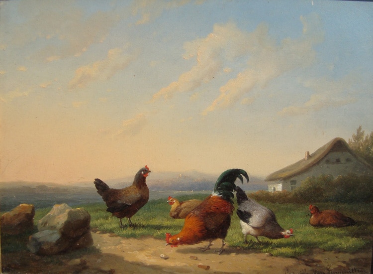 “Poultry in a Landscape”