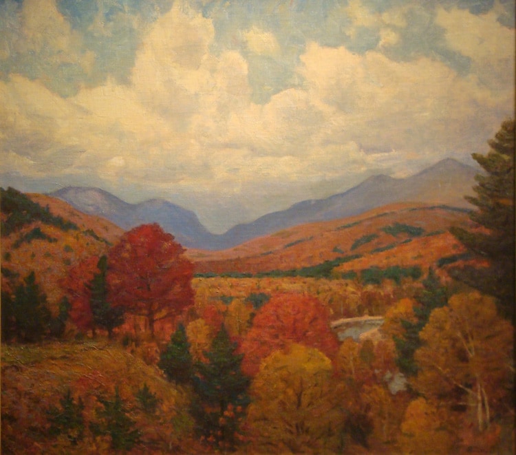 Robert Owen's “Autumn Landscape”