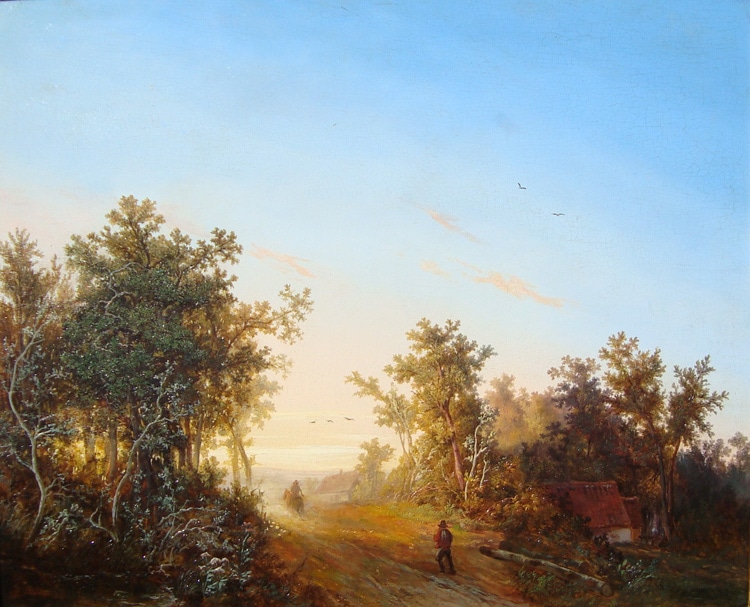 James Stark's “Sunset at Norwich”