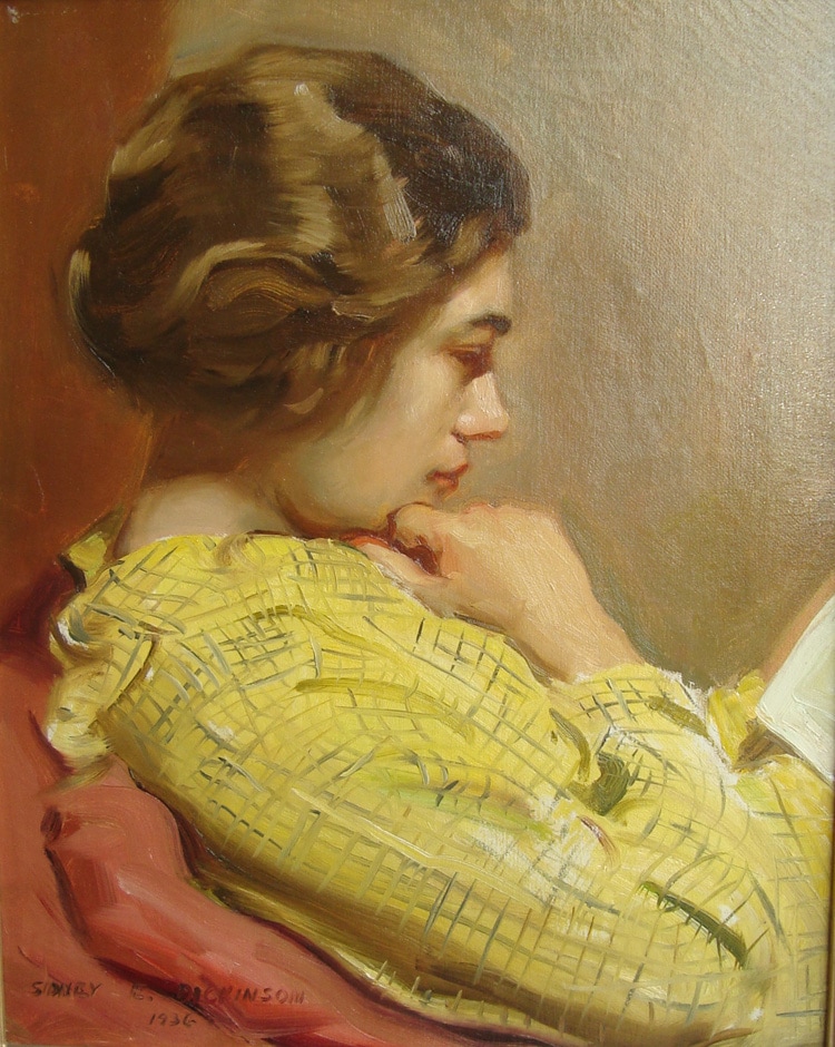 “Portrait of a Young Girl Reading”