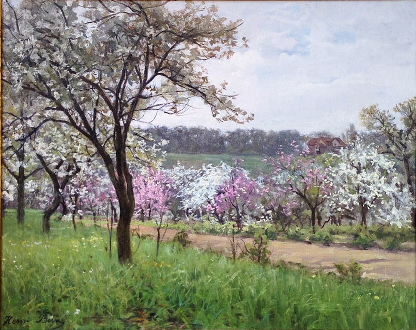 “Orchard Field” Available at Stanford Fine Art Gallery in Nashville TN