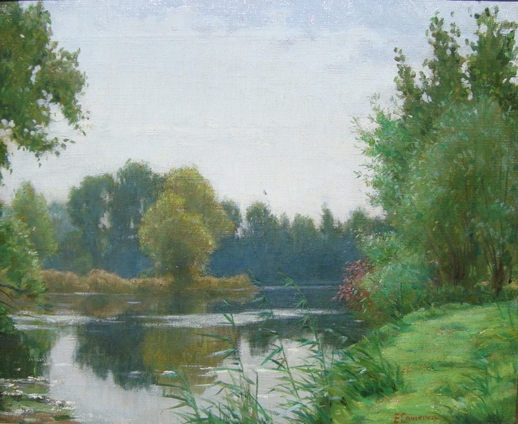 “On the Loring River, France”