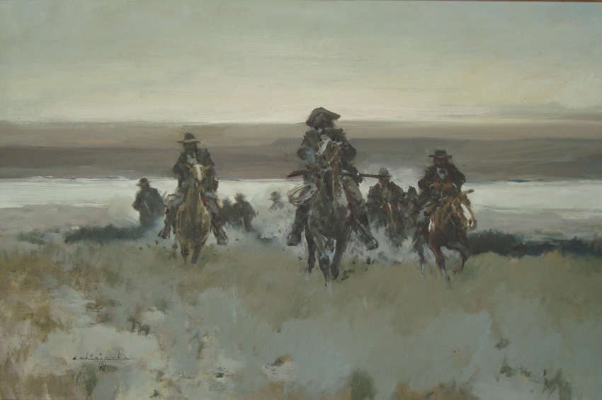 Ernest Chiriacka's “Riders of the Old West”