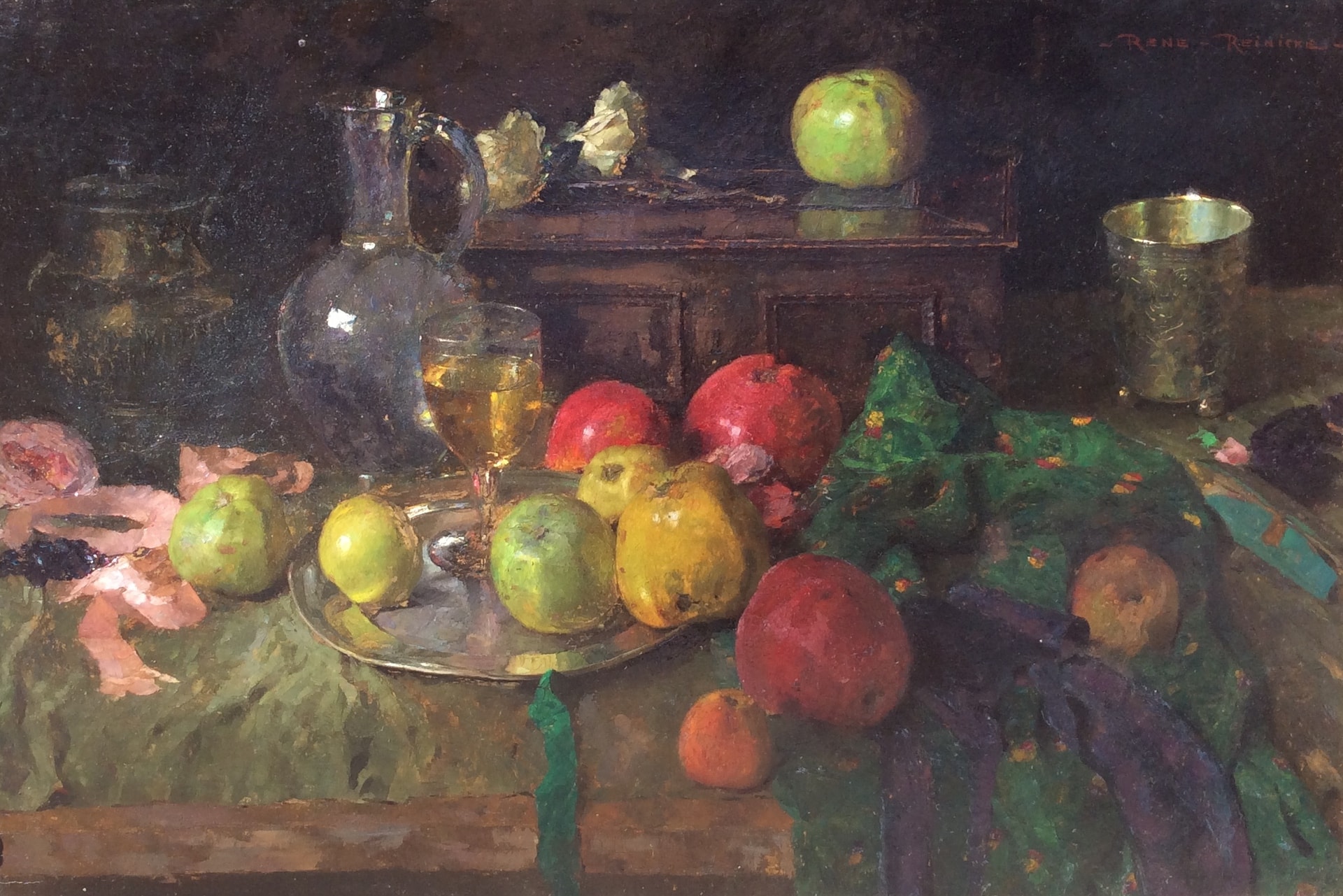 “Still life with Fruit and Silver”