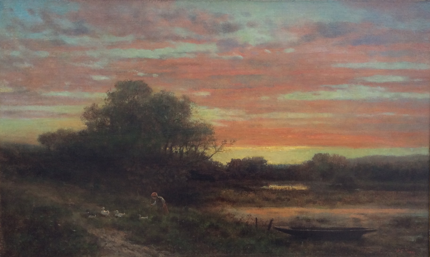 “Sunset in the Countryside”