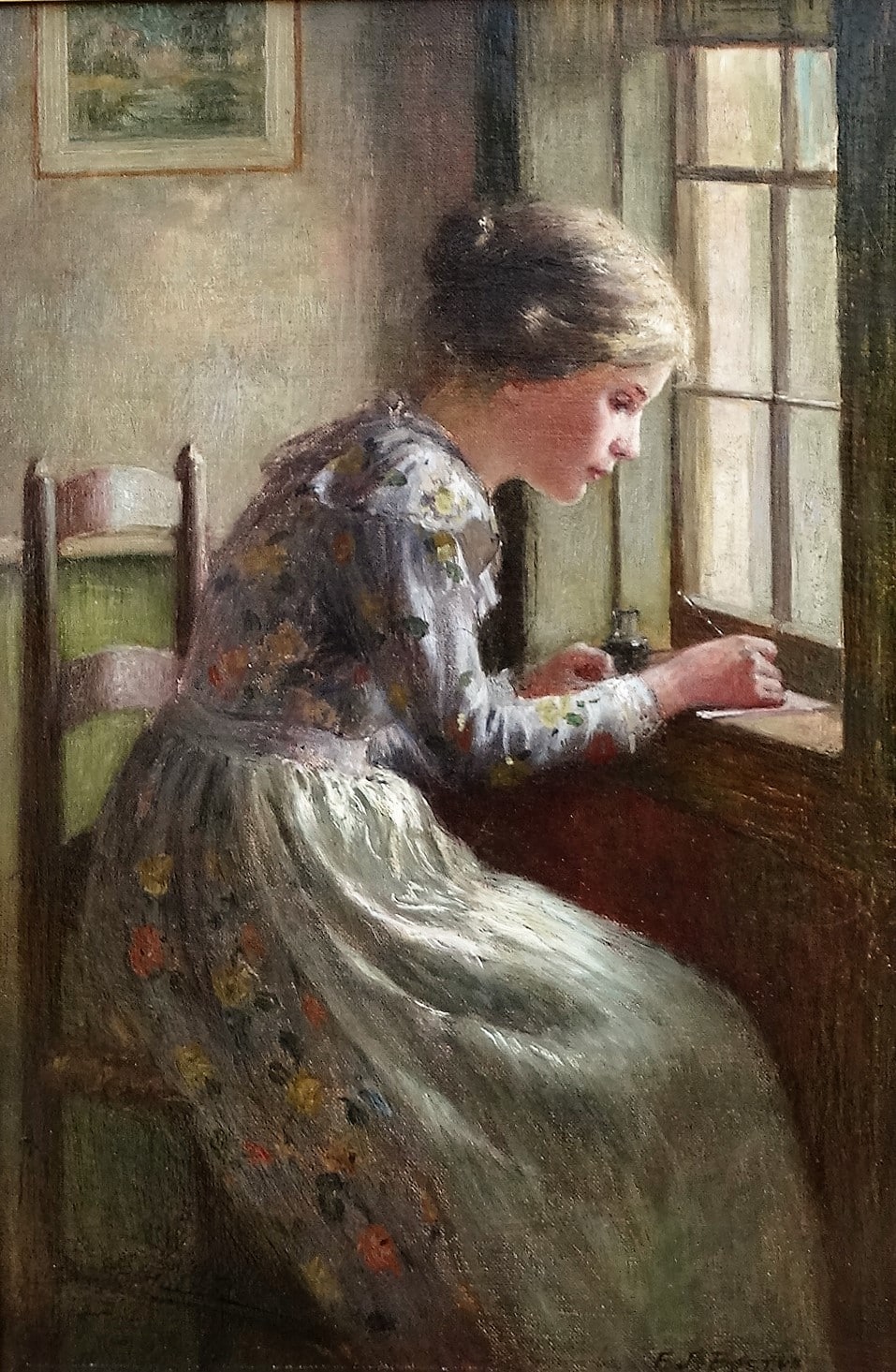 "Writing by the Window"
