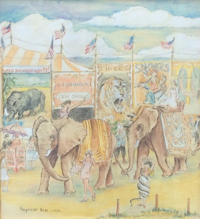 Reynolds Beal's “Parade of Elephants”