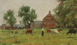 William Gilbert Gaul's “Tennessee Farm in Summer”