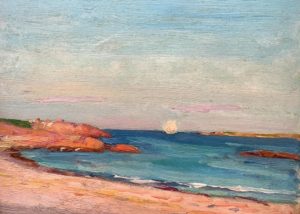 Robert Henry Logan's Along the Shore - A beautiful coastal scene